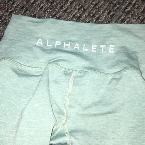 SOLD Jade green alphalete leggings
